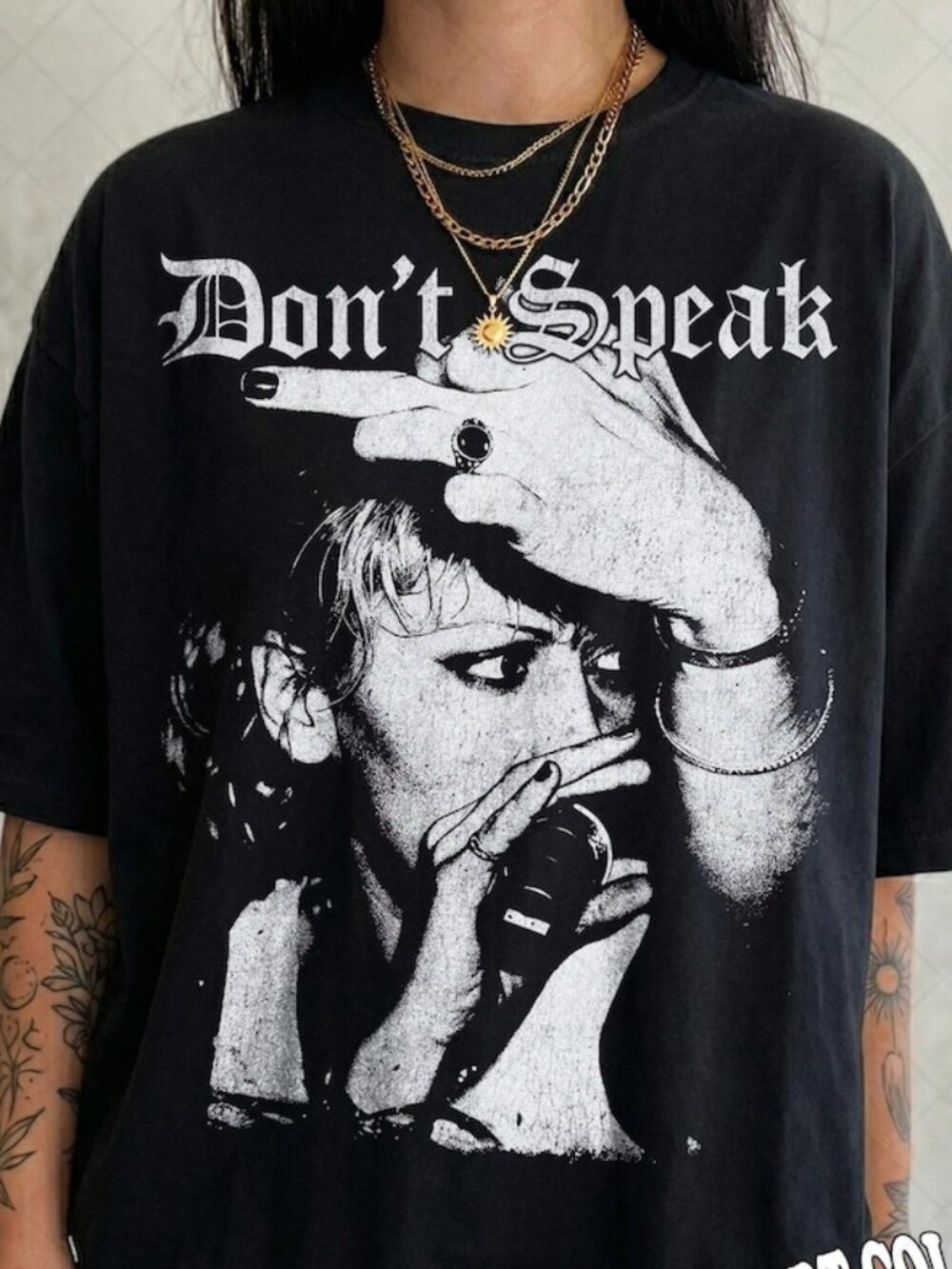 Gwen Stefani No Doubt Shirt, Gwen Stefani Don't Speak Fan T-Shirt  90
